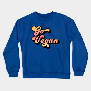 Go Vegan Crewneck Sweatshirt